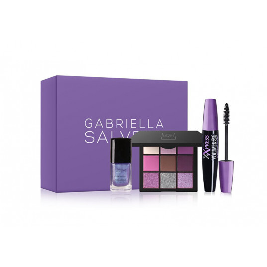 Gabriella Salvete - Gift set of decorative cosmetics Gift Box Violet
