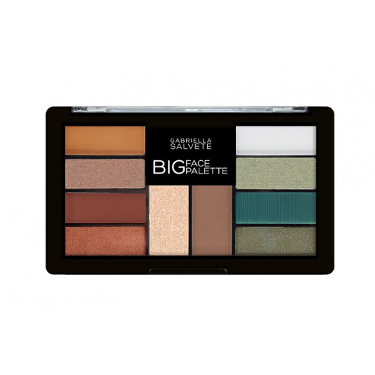  Gabriella Salvete - Eyeshadow, bronze and brightener Palette Big Face Palette 12 g 