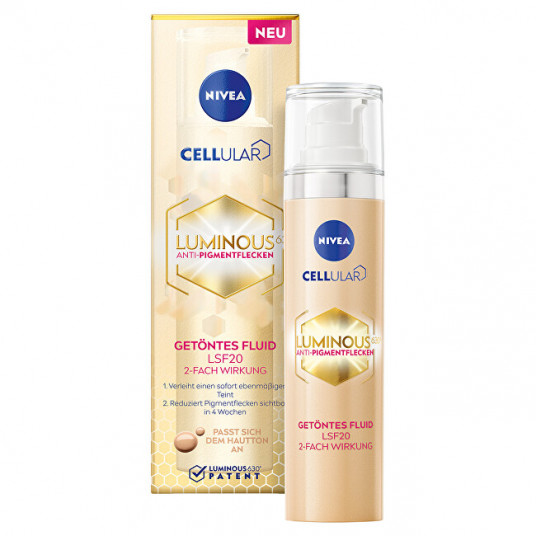  Nivea - Toning cream against pigment spots Cellular Luminous 630 40 ml 