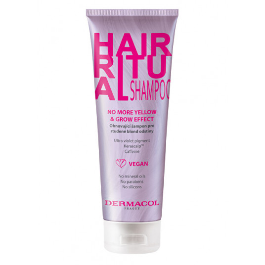  Dermacol - Hair Ritual (No More Yellow & Grow Effect Shampoo) 250 ml 