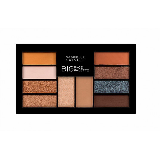 Gabriella Salvete - Eyeshadow, bronze and brightener Palette Big Face Palette shade 02 12 g