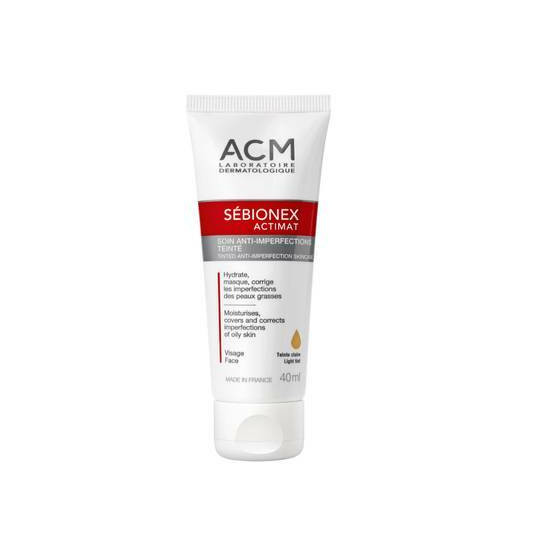ACM - Toning care for problematic skin Sébionex Actimat (Tinted Anti-imperfection Skincare Light Tint) 40 ml