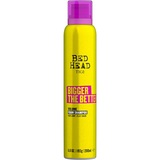 Tigi - Bed Head Bigger The Better ( Volume Foam Shampoo) 200 ml
