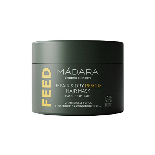 MÁDARA - Mask for dry and damaged hair Feed ( Repair & Dry Rescue Hair Mask) 180 ml 