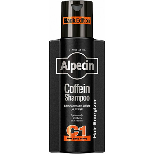 Alpecin - Caffeine shampoo against hair loss C1 Black Edition (Coffein Shampoo) 250 ml