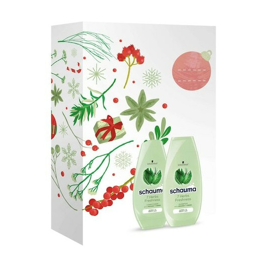Schauma - Gift set of care for normal to oily hair 7 Herbs