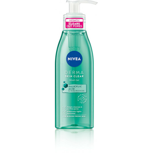  Nivea - Cleansing skin gel Derma Skin Clear (Wash Gel) 150 ml 