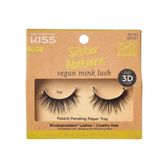 KISS - Artificial eyelashes Sister Nature Vegan Mink - Ivy