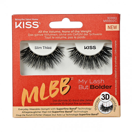KISS - Artificial eyelashes MLB bolder - Slim Thicc