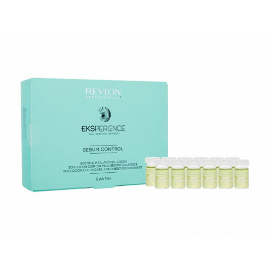 Revlon Professional - Hair treatment for oily scalp Experience Sebum ( Balancing Lotion) 12 x 7 ml