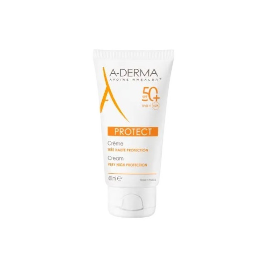 A-DERMA - Protective cream for dry skin SPF 50+ Protect (Sun Cream) 40 ml