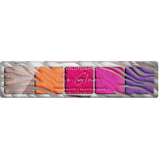 Revolution PRO - Eye shadow palette Glam Smokey Zebra (Palette) 5.5 g