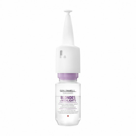  Goldwell - Serum for blonde hair Dualsenses Blonde s & Highlights (Intensive Conditioning Serum) 12 x 18 ml 