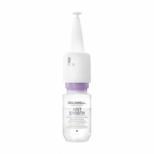  Goldwell - Serum for stubborn hair Dualsenses Just Smooth (Intensive Conditioning Serum) 12 x 18 ml 