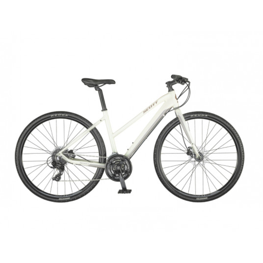 Dviratis 28" Scott Sub Cross 50 Lady Baltas - xl