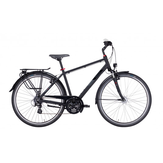Dviratis 28" Pegasus Solero SL 24g vyr. juodas matinis - 60