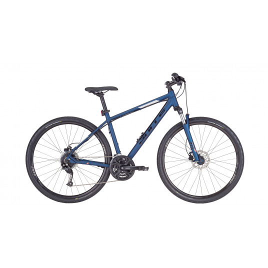 Dviratis 28" Bulls Crossbike 2 vyr. 27g mėlynas - 54