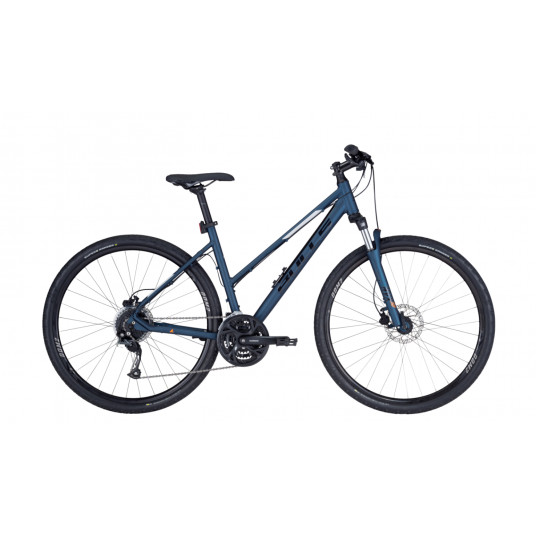 Dviratis 28" Bulls Crossbike 2 trapez 27g mėlynas - 54