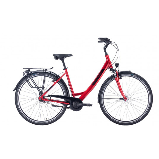  Dviratis 28" Pegasus Solero SL wave 7g raudonas - 50 