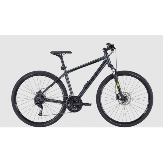 Dviratis 28" Bulls Crosstail vyr. 27g t.pilkas - 48