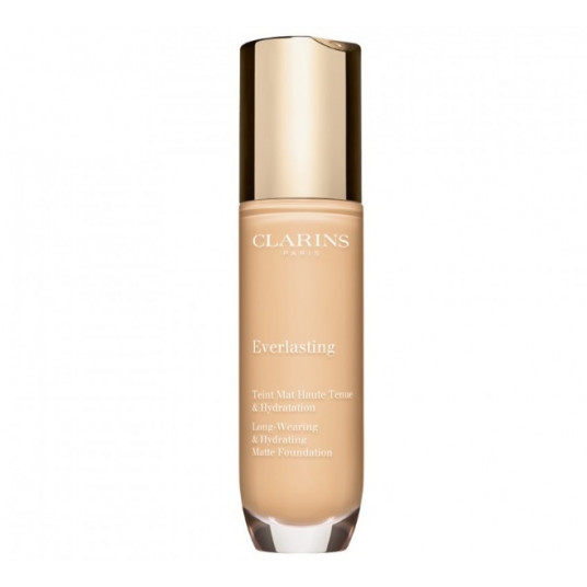  Clarins - Prolonged moisturizing makeup with a matte finish Everlasting ( Long -Wearing & Hydrating Matte Foundation ) 30 ml - 107C 