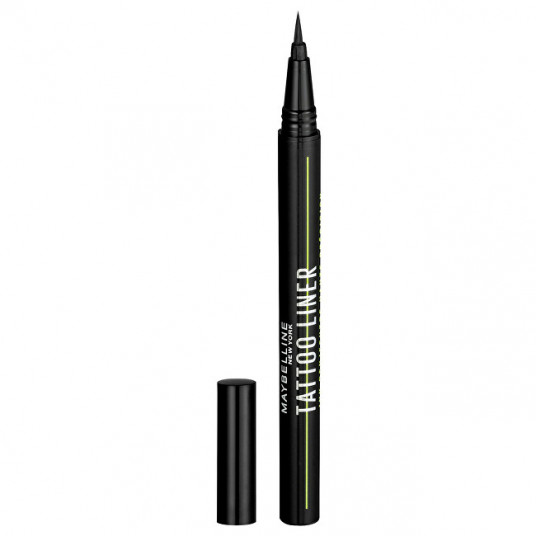 Maybelline - Liquid eyeliner in pen Tattoo Liner (Ink Pen) 1 ml - Matte Black