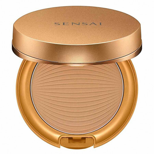  Sensai - Silk y Bronze waterproof powder ( Natura l Veil Compact) 8.5 g - SC04 Dark 
