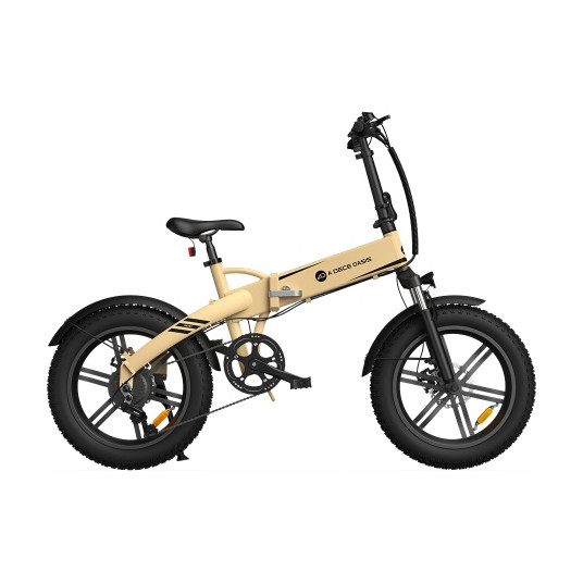  Elektrinis dviratis ADO A20F Beast, Smėlio spalvos 