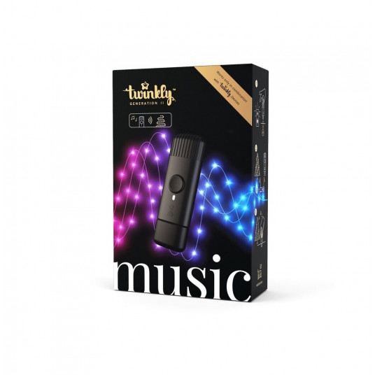  TWINKLY Music Garso detektorius BPM jutiklis USB Juoda 