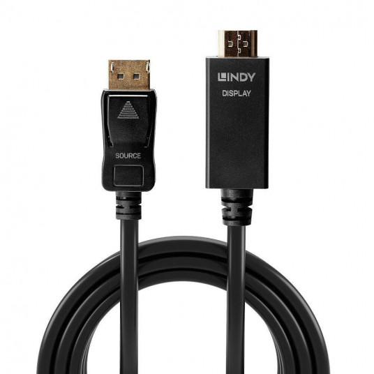  CABLE DISPLAY PORT TO HDMI 5M/36924 LINDY 