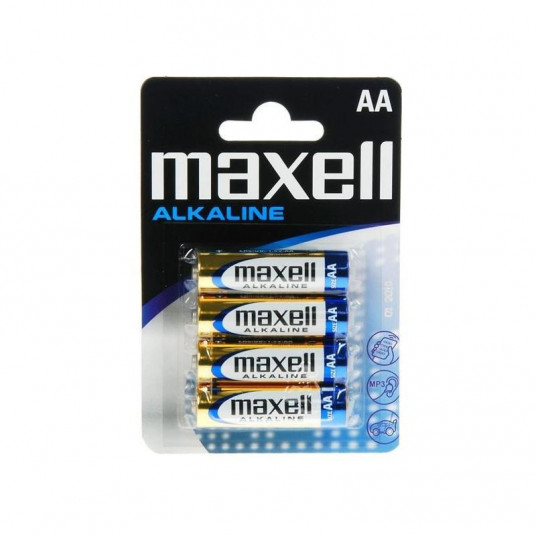  MAXELL šarminė baterija LR6, 4 vnt. 