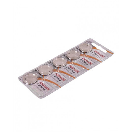  Maxell 18586100 buitinė baterija Vienkartinė baterija CR2016 Cinko ir mangano dioksidas (Zn / MnO2) 