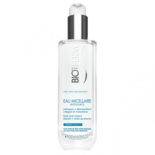 Biotherm - Cleansing micellar water Biosource Eau Micellaire (Total & Instant Cleaner Make-Up Remover) - 200 ml