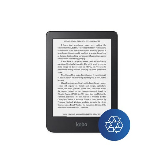  Rakuten Kobo Clara 2E elektroninių knygų skaityklė Lietimui jautrus ekranas 16 GB „Wi-Fi“ Mėlyna 