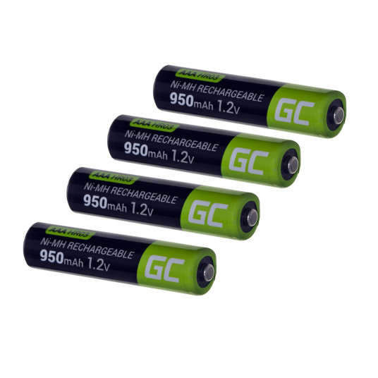  Akku 4xAAA HR03 950mAh Green Cell 