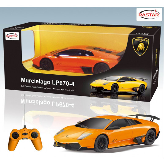RASTAR automodelis valdomas 1:24 Murcielago lp670-4, 39000