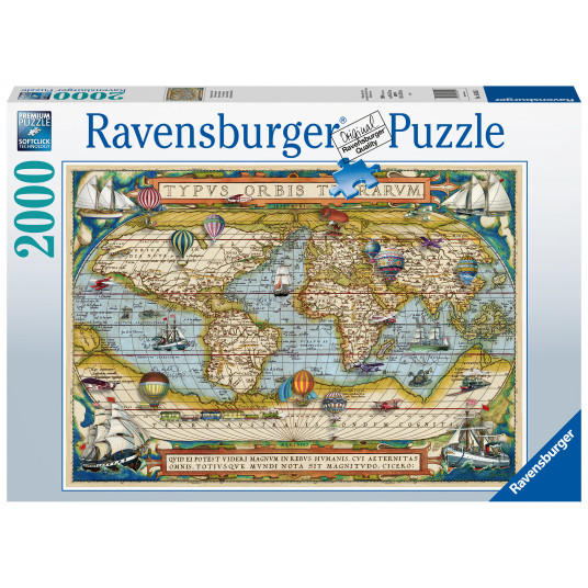  RAVENSBURGER dėlionė Around the World, 2000d., 16825 