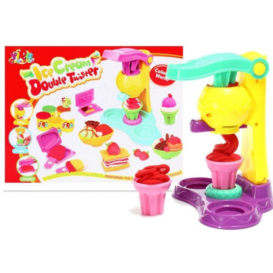  Plastilino rinkinys su ledų gaminimo aparatu 