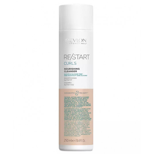 Revlon Professional - Nourishing shampoo for curly and wavy hair Restart Curl s ( Nourish ing Clean ser) - 250 ml