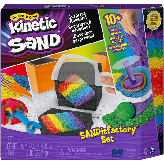  KINETIC SAND Kinetinio smėlio rinkinys 