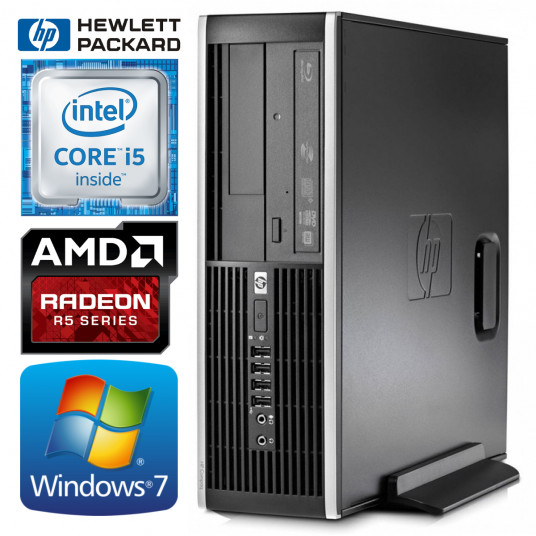  HP 8100 Elite SFF i5-650 4GB 120SSD+1TB R5-340 2GB DVD WIN7Pro 