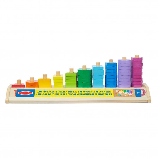  MELISSA & DOUG Skaičių ir formų pažinimo žaidimas 