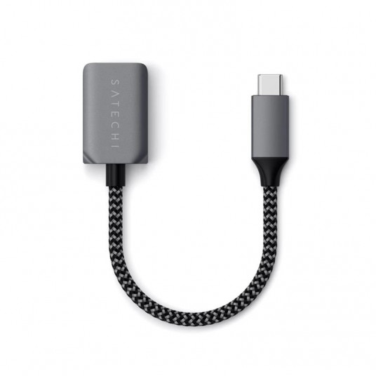 USB Hub Satechi USB-C to USB-A 3.0 Gray