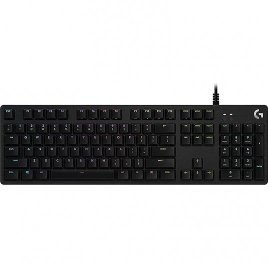  Keyboard Logitech G512 Carbon Lightsynch, GX Brown, SWE 