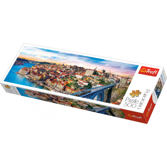 TREFL panoraminė dėlionė „Portugalija“, 500 det.