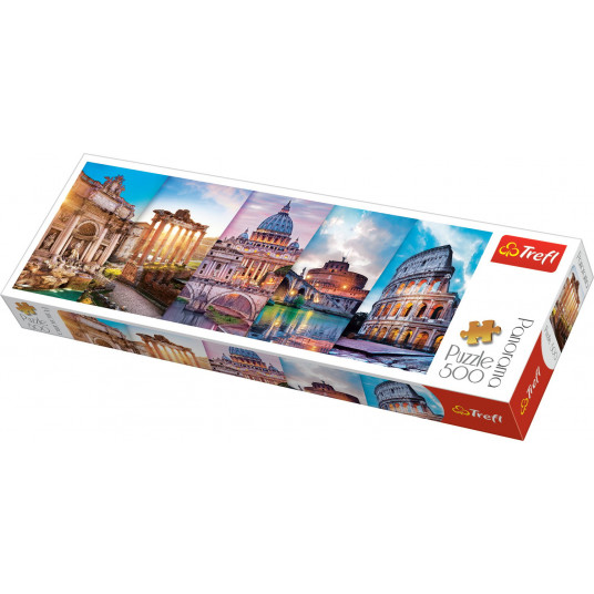 TREFL panoraminė dėlionė „Italija“, 500 det.