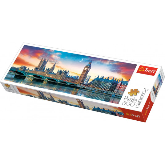  TREFL panoraminė dėlionė „Londonas“, 500 det. 