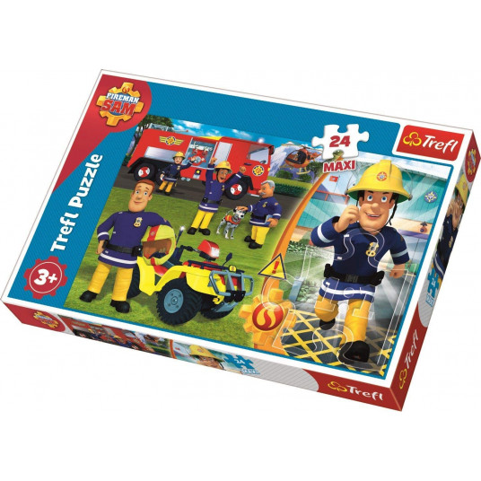  TREFL FIREMAN SAM dėlionė „Gaisrininkas Semas“, 24 det. 