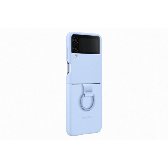  Samsung Galaxy Flip4 Silicone Cover with Ring Arctic Blue 
