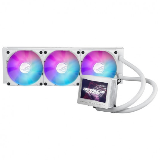  ASUS ROG RYUJIN III 360 ARGB White Edition Procesorius Universalusis skystinis aušintuvas 12 cm Balta 1 vnt 